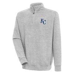 Kansas City Royals Antigua Victory Quarter-Zip Pullover Top | MLB Outlet