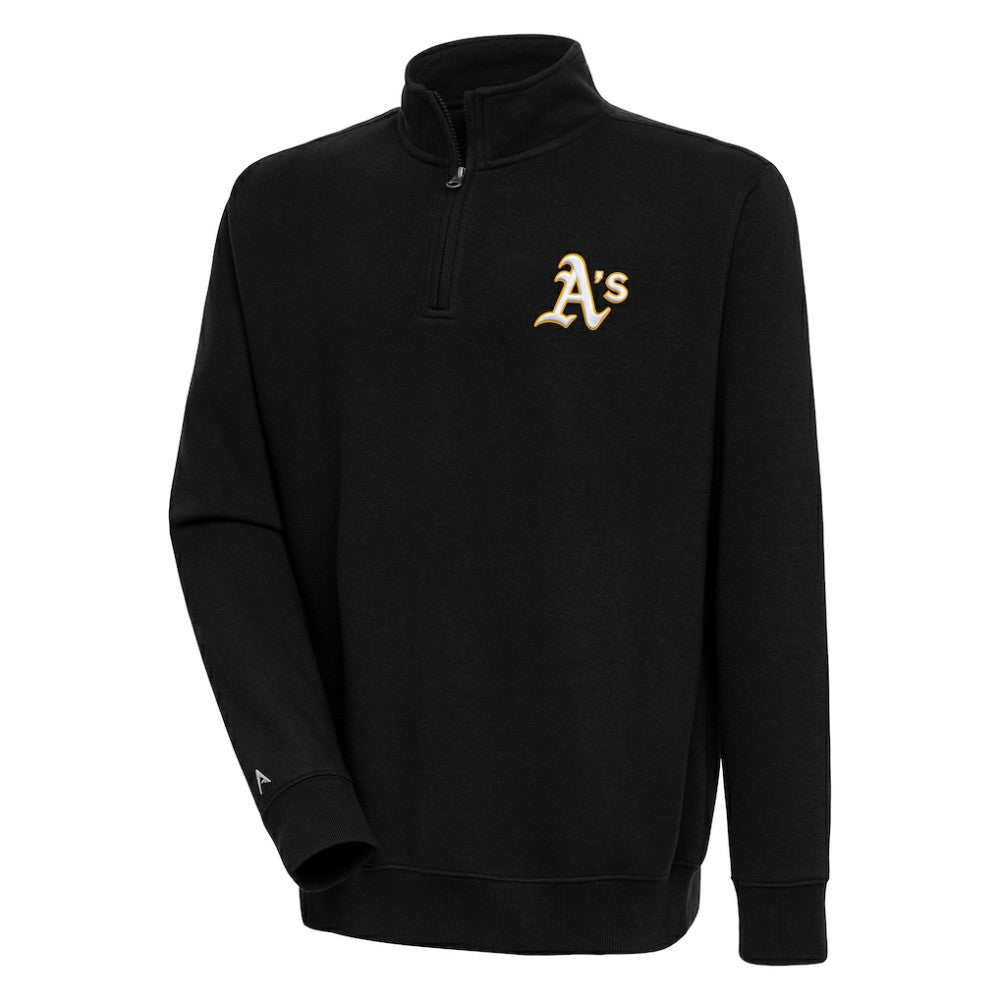 Athletics Antigua Victory Quarter-Zip Pullover Top | MLB Online