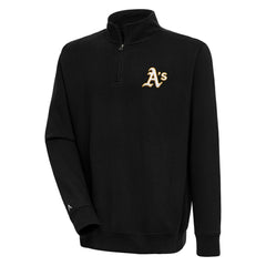 Athletics Antigua Victory Quarter-Zip Pullover Top | MLB Online