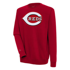 Cincinnati Reds Antigua Victory Pullover Sweatshirt | MLB Outlet