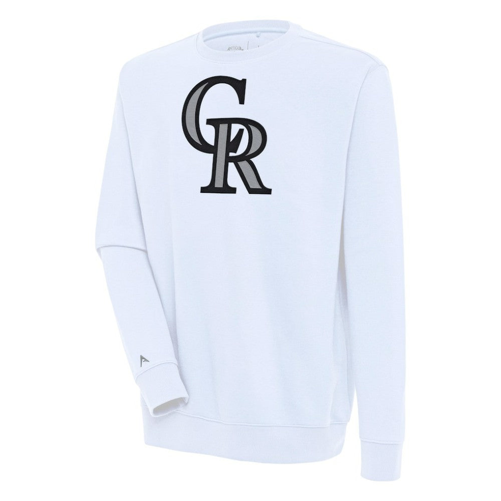 Colorado Rockies Antigua Victory Pullover Sweatshirt | MLB For sale