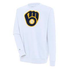 Milwaukee Brewers Antigua Victory Pullover Sweatshirt | MLB New
