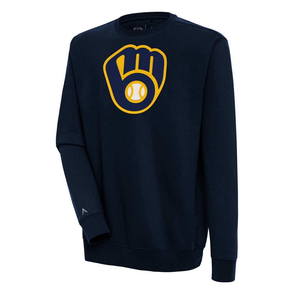 Milwaukee Brewers Antigua Victory Pullover Sweatshirt | MLB New