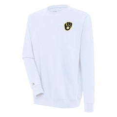 Milwaukee Brewers Antigua Victory Pullover Sweatshirt | MLB Shop