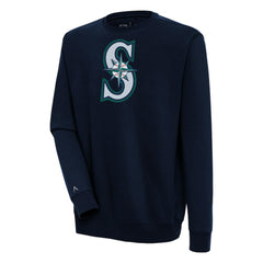 Seattle Mariners Antigua Victory Pullover Sweatshirt | MLB Outlet