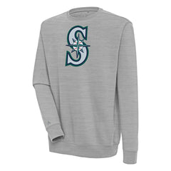 Seattle Mariners Antigua Victory Pullover Sweatshirt | MLB New