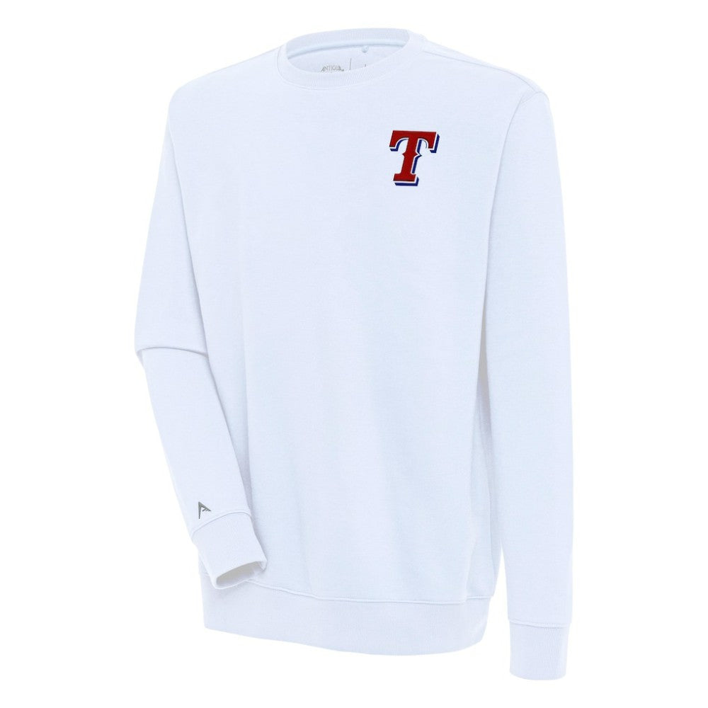 Texas Rangers Antigua Victory Pullover Sweatshirt | MLB For sale