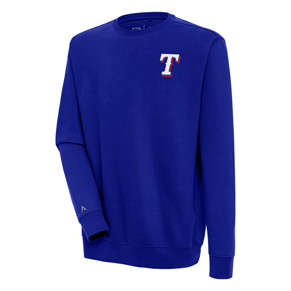 Texas Rangers Antigua Victory Pullover Sweatshirt | MLB On Sale