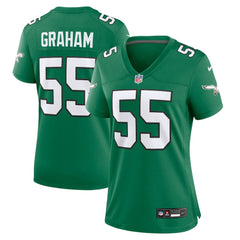 Philadelphia Eagles Nike Brandon Graham  Women's Alternate Game Jersey