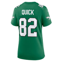 Philadelphia Eagles Nike Mike Quick  Women's Alternate Game Jersey