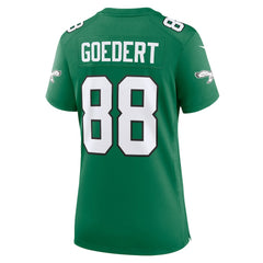 Philadelphia Eagles Nike Dallas Goedert  Women's Alternate Game Jersey
