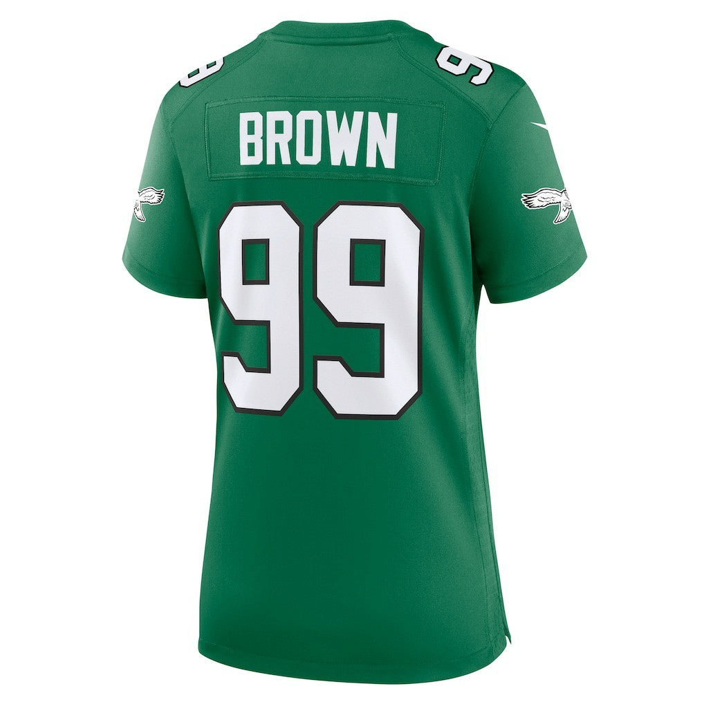 Philadelphia Eagles Nike Jerome Brown  Women's Alternate Game Jersey