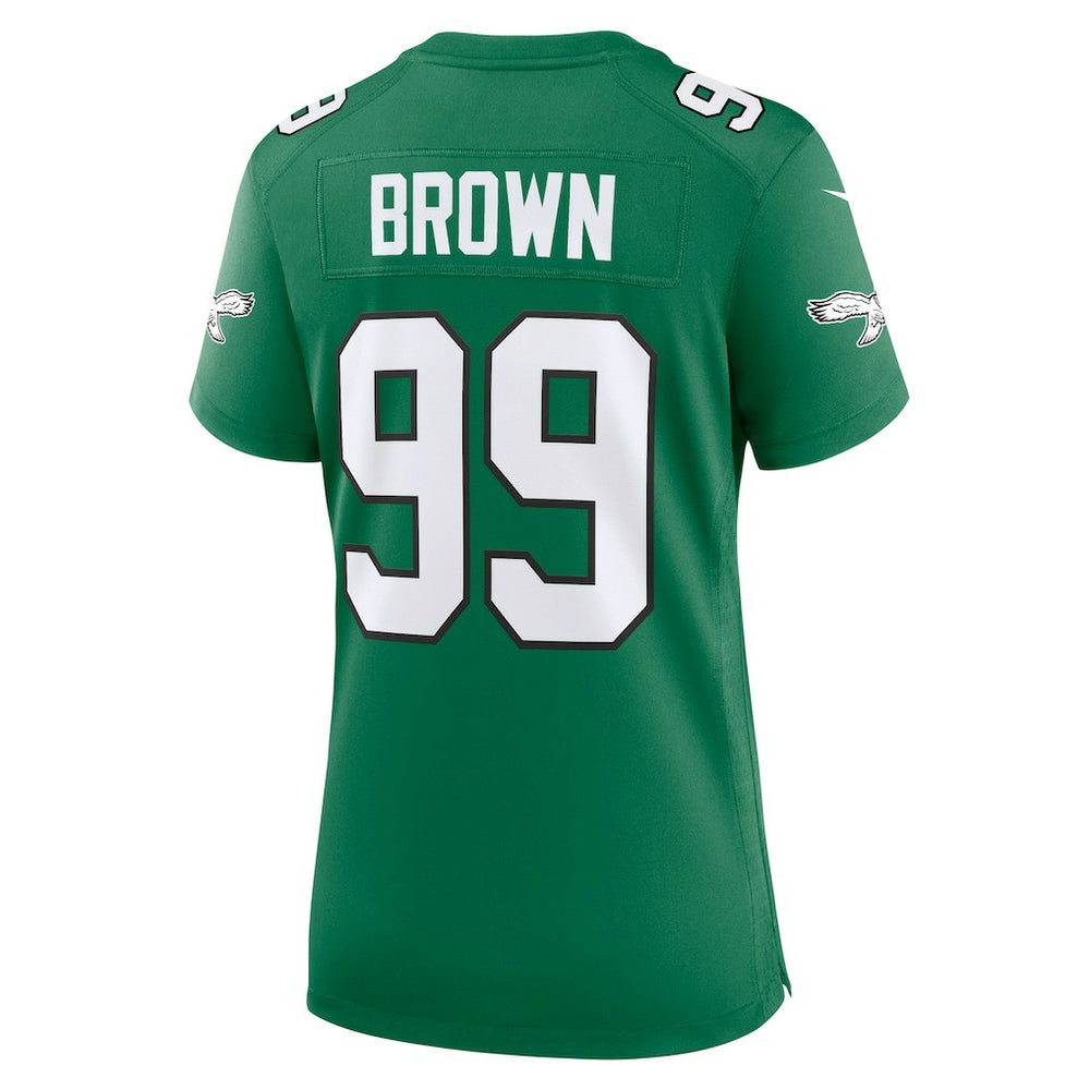 Philadelphia Eagles Nike Jerome Brown  Women's Alternate Game Jersey
