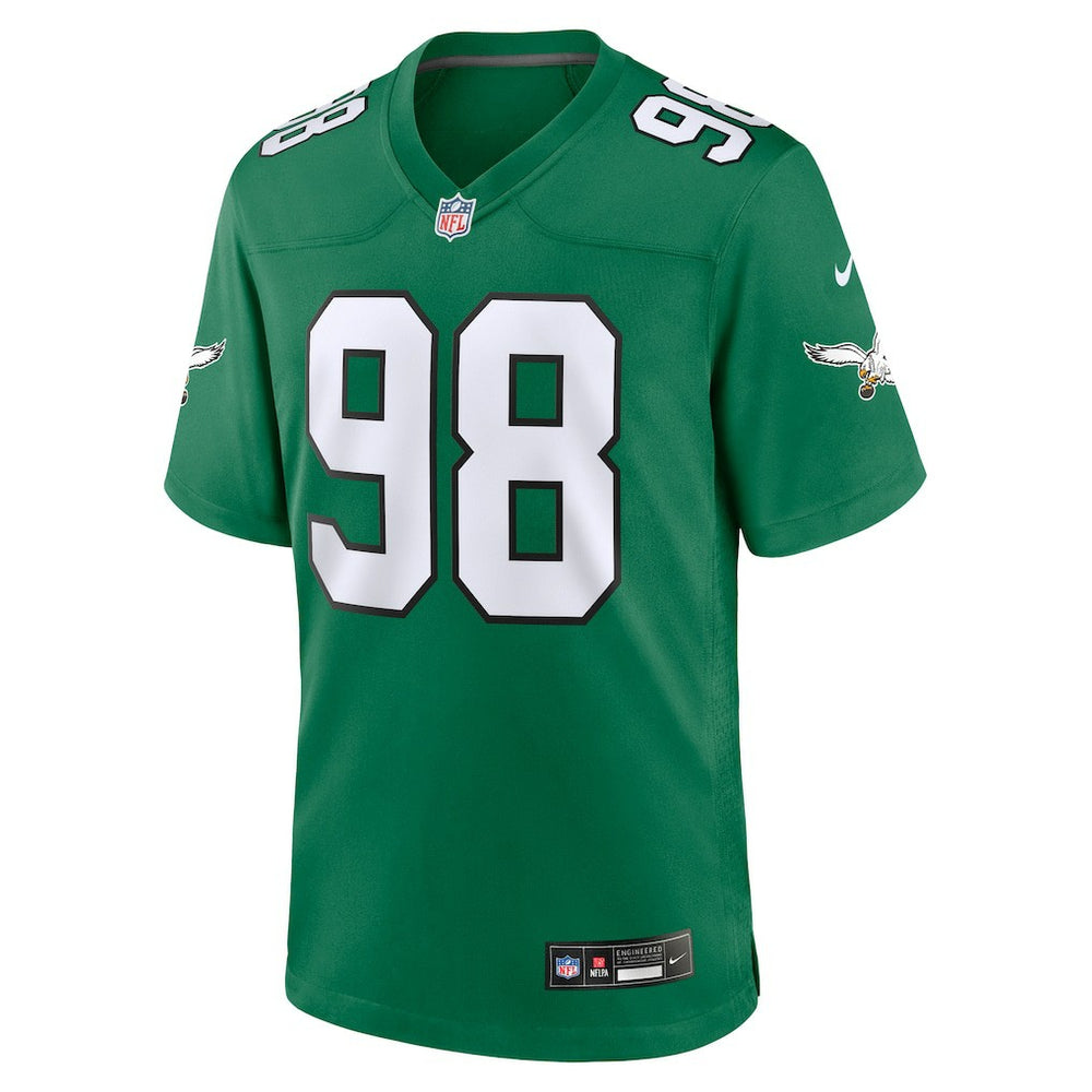 Philadelphia Eagles Nike Jalen Carter  Alternate Game Jersey