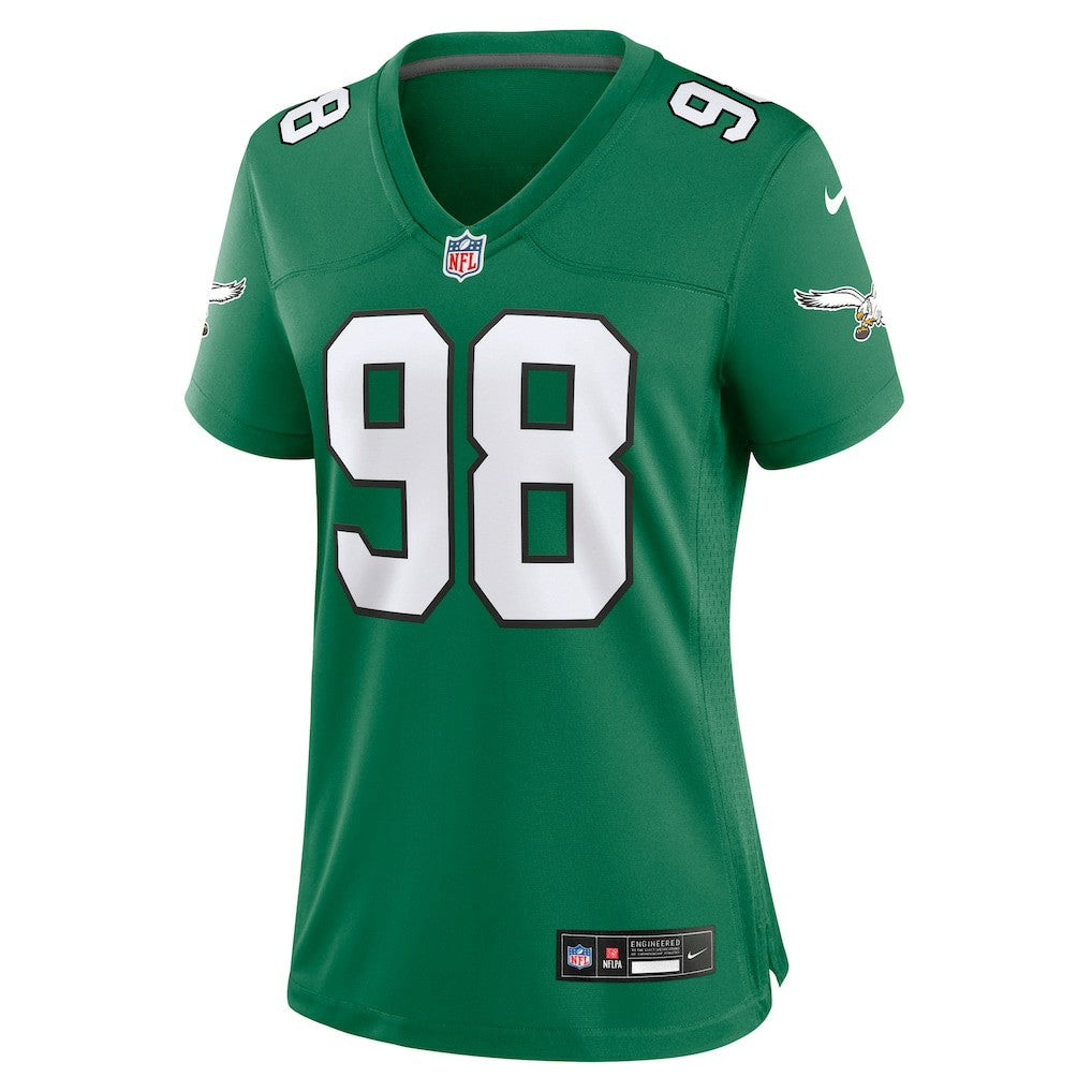 Philadelphia Eagles Nike Jalen Carter  Women's Alternate Game Jersey
