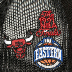 Chicago Bulls Times Up Classic Script Cord Trucker Hat Online