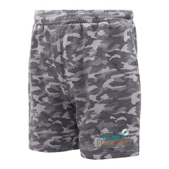 Miami Dolphins  Concepts Sport Biscayne Camo Shorts