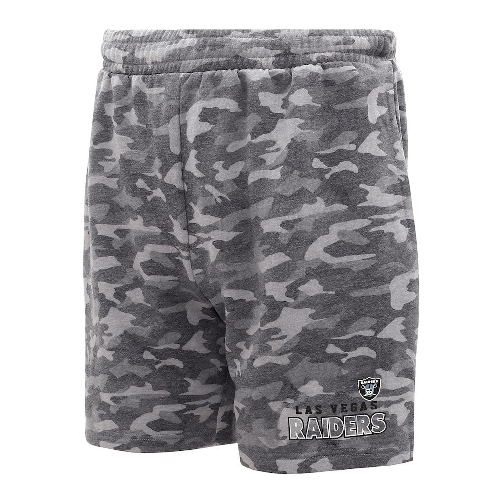 Las Vegas Raiders  Concepts Sport Biscayne Camo Shorts
