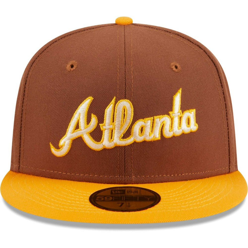 Atlanta Braves New Era Tiramisu  59FIFTY Fitted Hat | MLB For sale