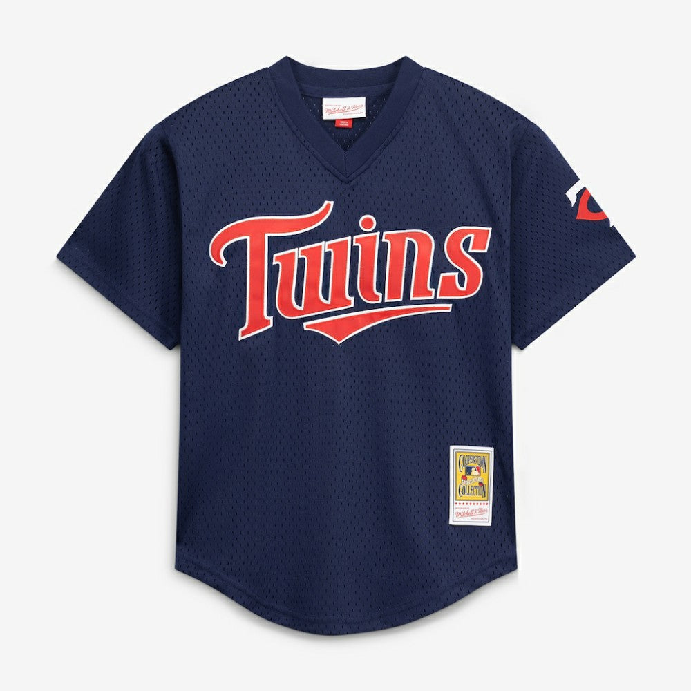 David Ortiz Minnesota Twins Mitchell & Ness Youth Cooperstown Collection Mesh Batting Practice Jersey | MLB Shop