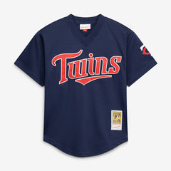 David Ortiz Minnesota Twins Mitchell & Ness Youth Cooperstown Collection Mesh Batting Practice Jersey | MLB Shop