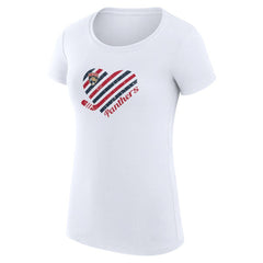 Florida Panthers G-III 4Her by Carl Banks Women's Super-Slim Fit Lightweight Heart T-Shirt Discount