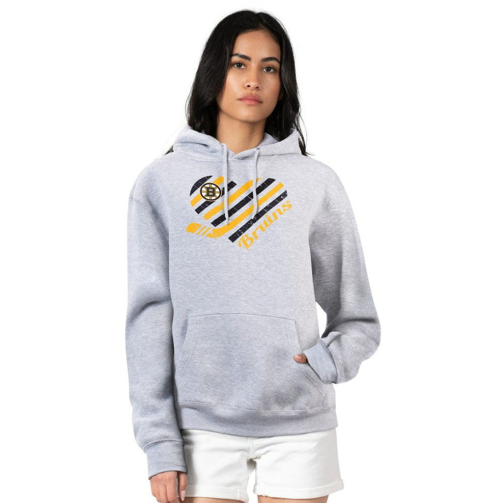 Boston Bruins G-III 4Her by Carl Banks Women's Heart Pullover Hoodie Sale