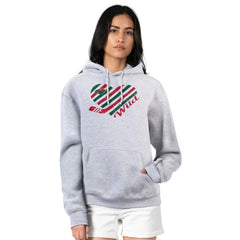 Minnesota Wild G-III 4Her by Carl Banks Women's Heart Pullover Hoodie For Sale