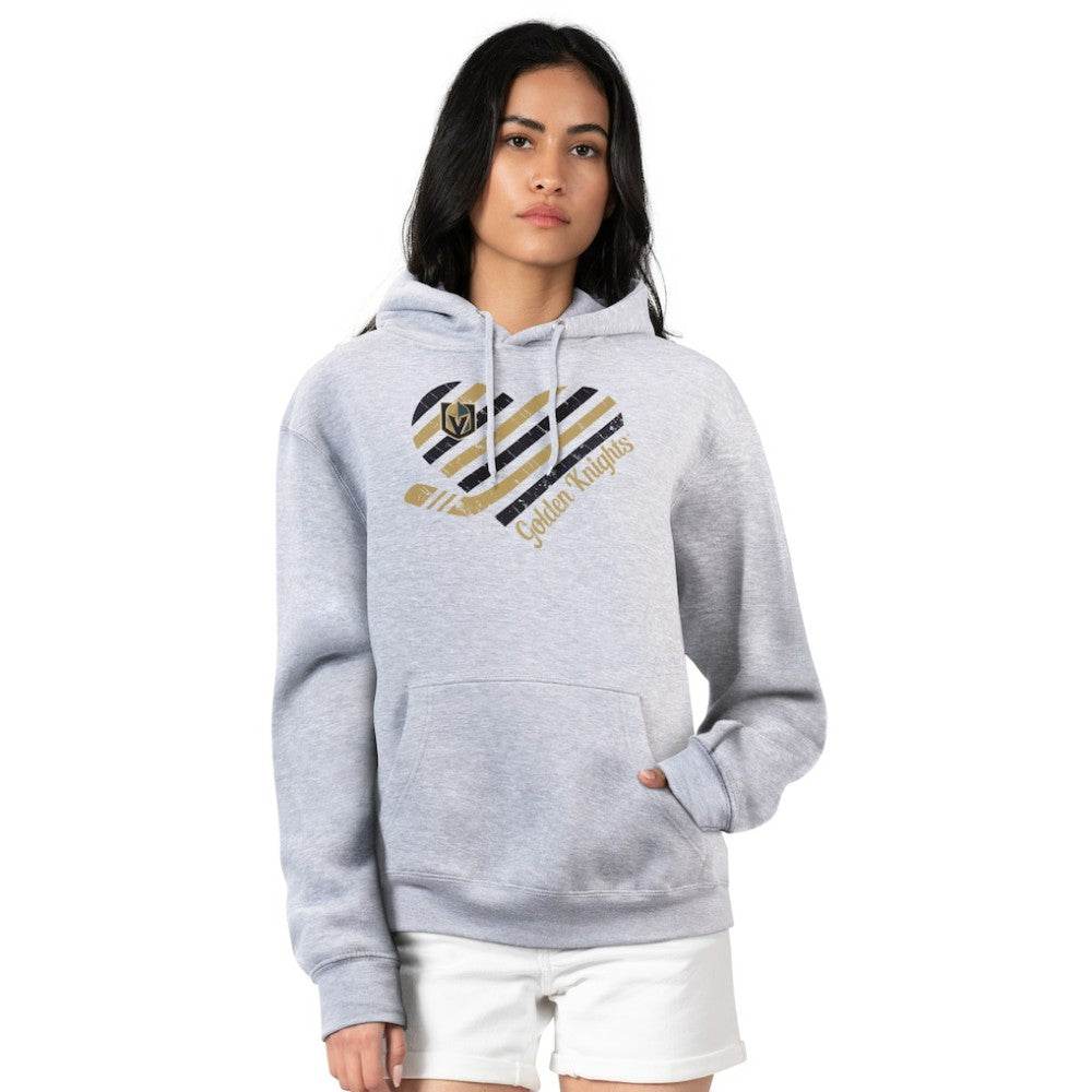 Vegas Golden Knights G-III 4Her by Carl Banks Women's Heart Pullover Hoodie Outlet