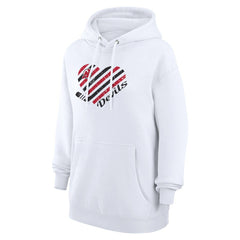 New Jersey Devils G-III 4Her by Carl Banks Women's Heart Pullover Hoodie Outlet