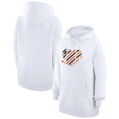 Philadelphia Flyers G-III 4Her by Carl Banks Women's Heart Pullover Hoodie Sale