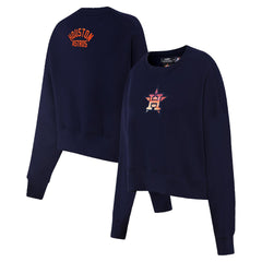 Houston Astros Pro Standard Women's Painted Sky Pullover Sweatshirt | MLB Near me