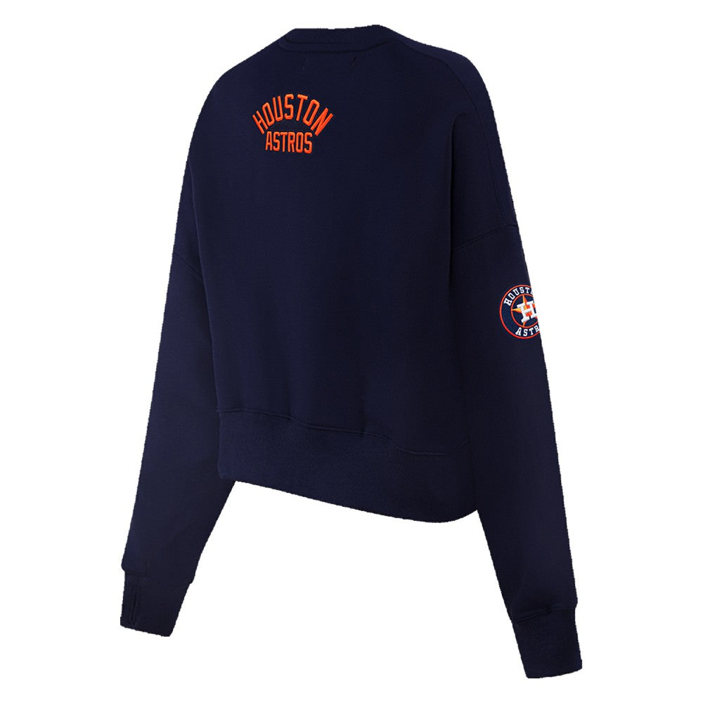 Houston Astros Pro Standard Women's Painted Sky Pullover Sweatshirt | MLB Near me