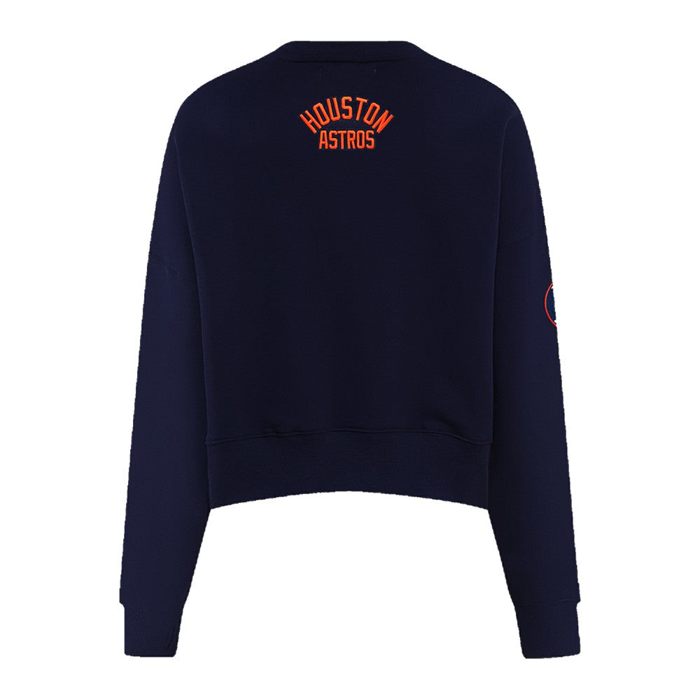 Houston Astros Pro Standard Women's Painted Sky Pullover Sweatshirt | MLB Near me