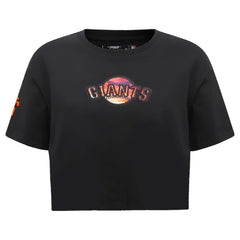 San Francisco Giants Pro Standard Women's Painted Sky Boxy Cropped T-Shirt | MLB New