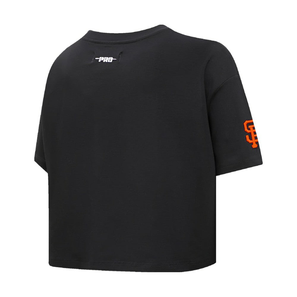 San Francisco Giants Pro Standard Women's Painted Sky Boxy Cropped T-Shirt | MLB New