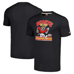 Kansas City Chiefs  Homage Unisex Monsters of the Gridiron Halloween Tri-Blend T-Shirt