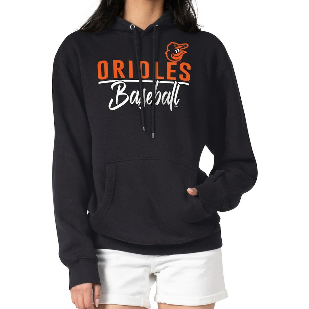 Baltimore Orioles G-III 4Her by Carl Banks Women's Team Fleece Pullover Hoodie | MLB Sale