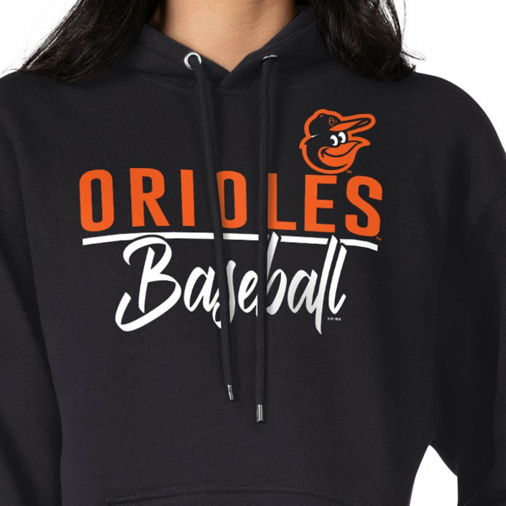 Baltimore Orioles G-III 4Her by Carl Banks Women's Team Fleece Pullover Hoodie | MLB Sale