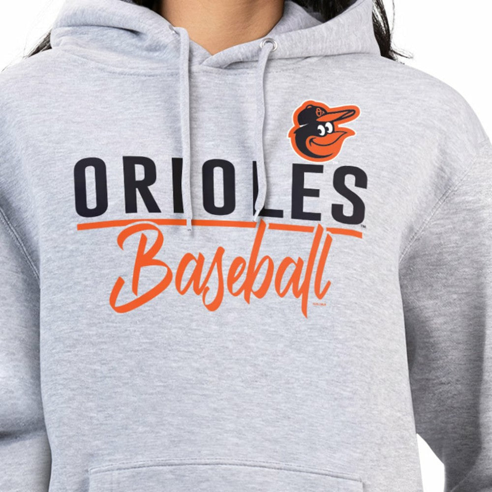 Baltimore Orioles G-III 4Her by Carl Banks Women's Team Fleece Pullover Hoodie | MLB Sale