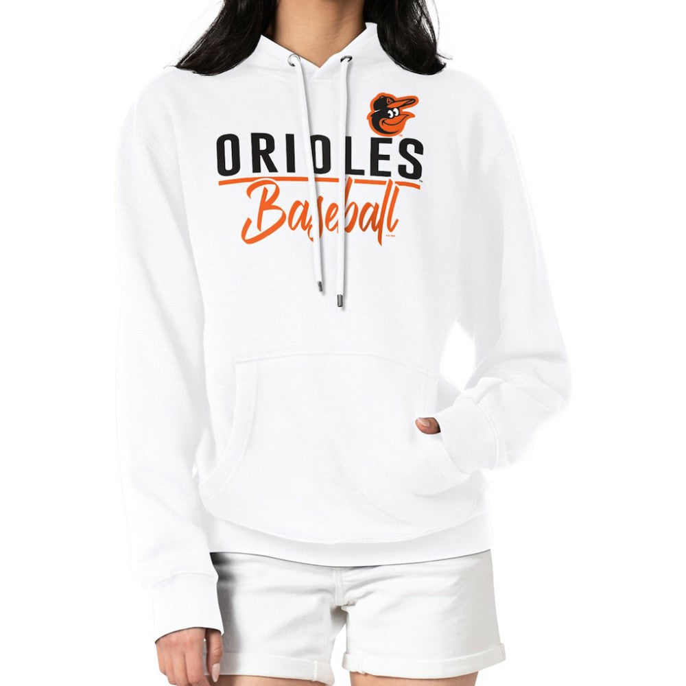 Baltimore Orioles G-III 4Her by Carl Banks Women's Team Fleece Pullover Hoodie | MLB Discount