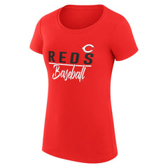 Cincinnati Reds G-III 4Her by Carl Banks Women's Super-Slim Fit Lightweight Team Graphic T-Shirt | MLB Shop
