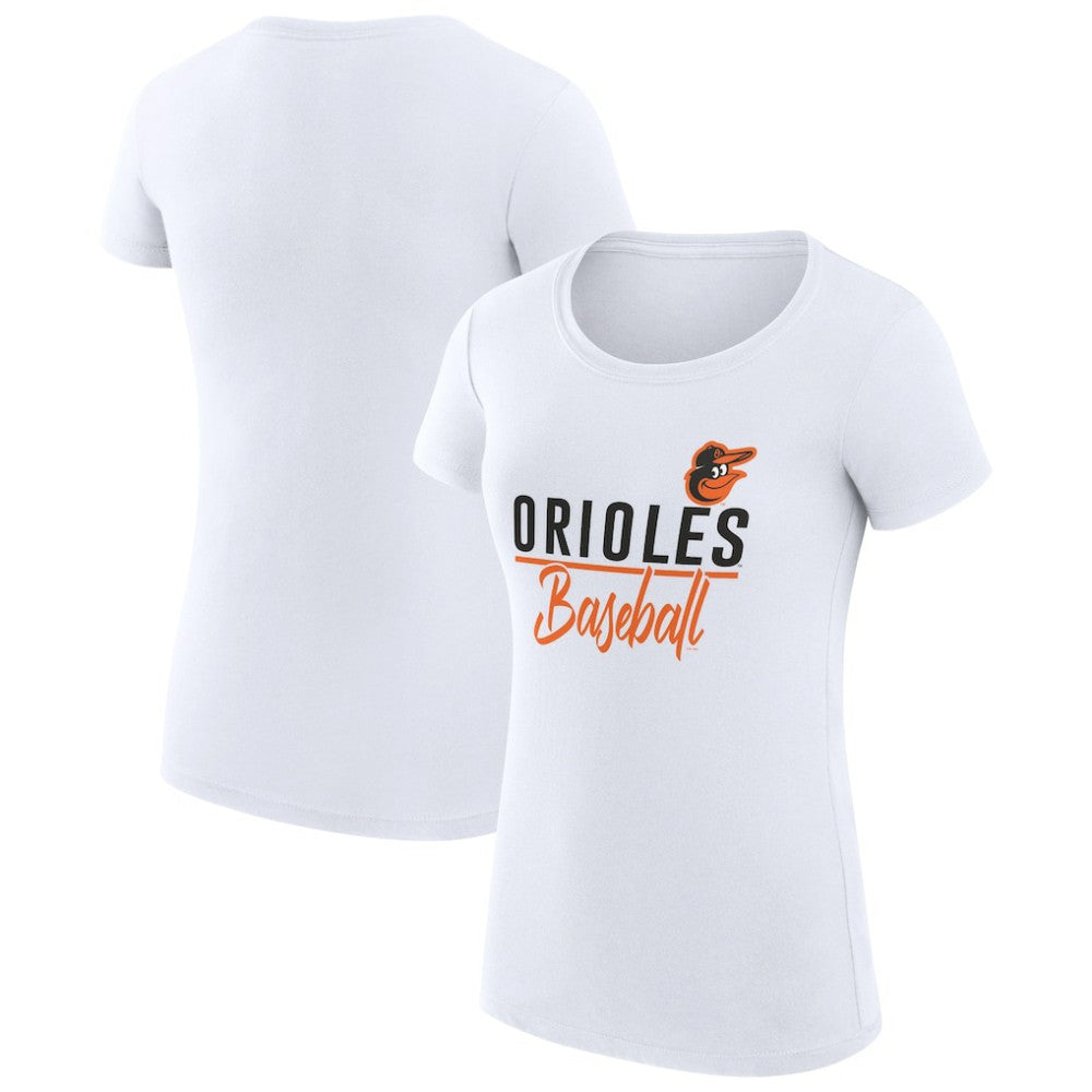 Baltimore Orioles G-III 4Her by Carl Banks Women's Super-Slim Fit Lightweight Team Graphic T-Shirt | MLB US