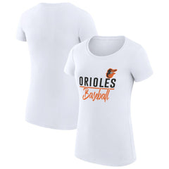 Baltimore Orioles G-III 4Her by Carl Banks Women's Super-Slim Fit Lightweight Team Graphic T-Shirt | MLB US