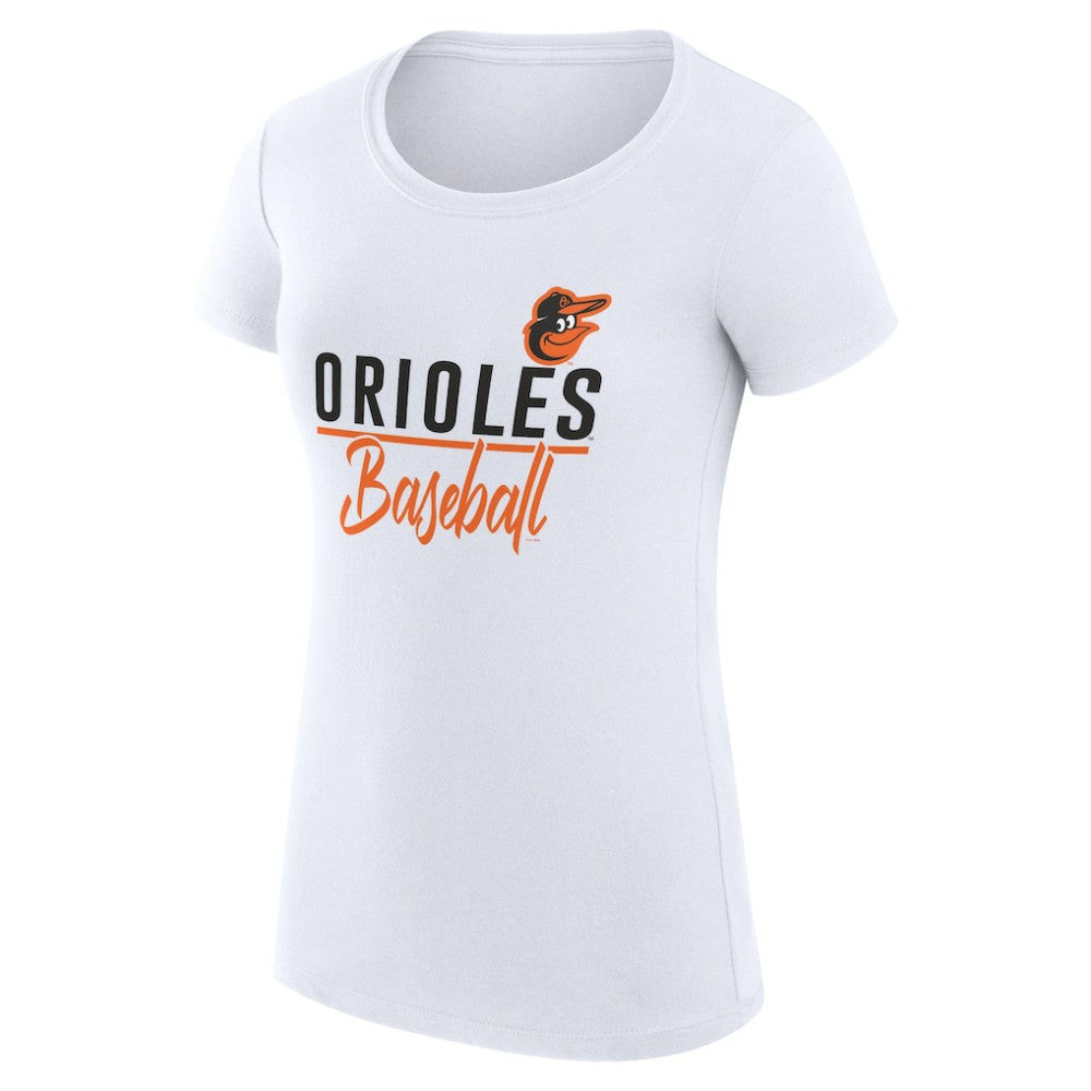 Baltimore Orioles G-III 4Her by Carl Banks Women's Super-Slim Fit Lightweight Team Graphic T-Shirt | MLB US