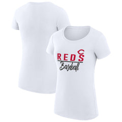 Cincinnati Reds G-III 4Her by Carl Banks Women's Super-Slim Fit Lightweight Team Graphic T-Shirt | MLB Sale