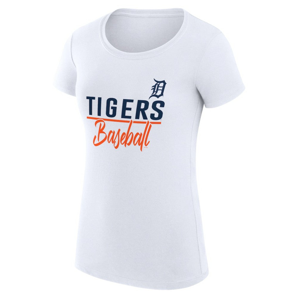 Detroit Tigers G-III 4Her by Carl Banks Women's Super-Slim Fit Lightweight Team Graphic T-Shirt | MLB For sale