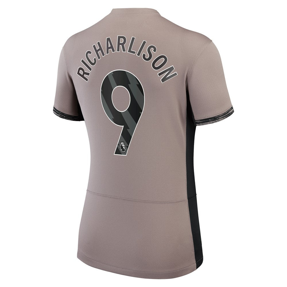 Richarlison Tottenham Hotspur Women's 2023/24 Third Stadium Replica Player Jersey – Tan - Nike