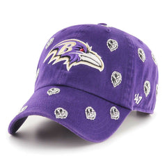 Baltimore Ravens 47 brand '47 Confetti Clean Up Adjustable Hat