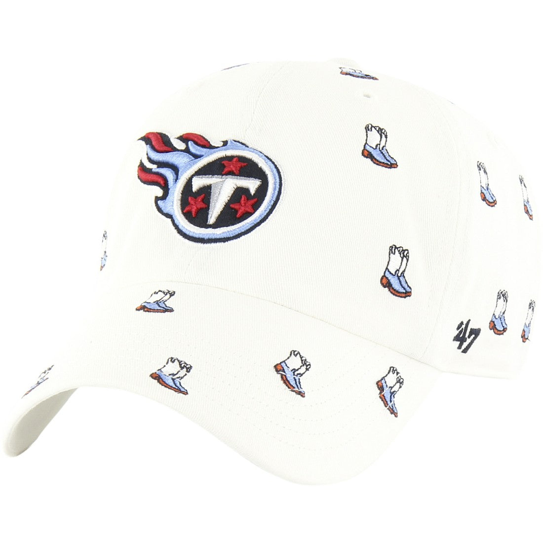 Tennessee Titans 47 brand '47 Confetti Clean Up Adjustable Hat